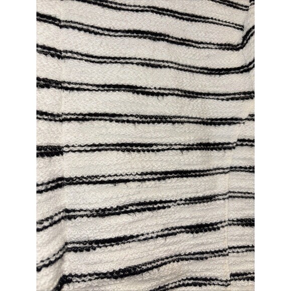 Women’s Lou & Grey Soft Textured Blazer Black & White Size XL EUC Shawl Collar - Picture 3 of 10